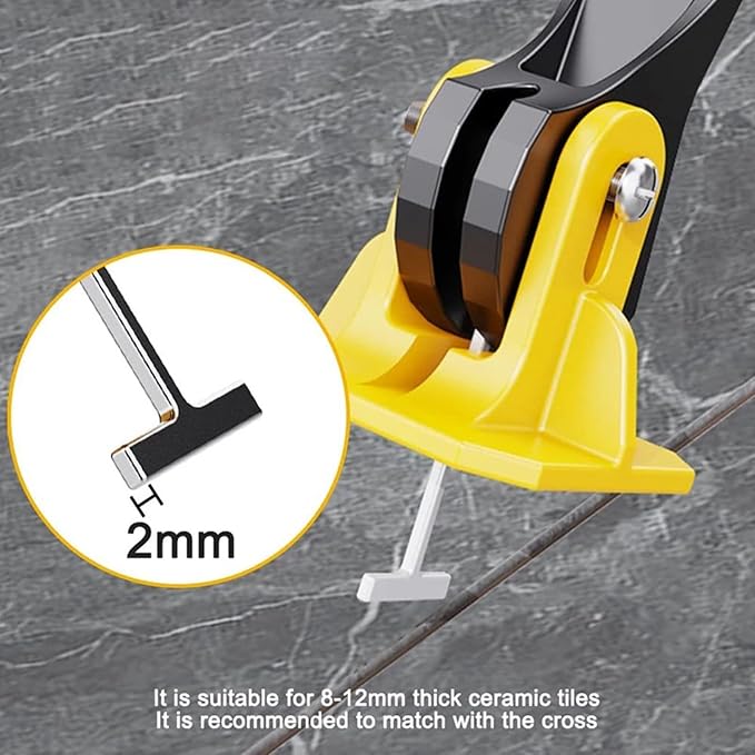 Tile Leveling System Pro Tools Kit Tile Spacers 50Pcs / 100Pcs Reusable Floor - Image 3
