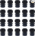 1-1/4 Inch NPT Strain Relief Nylon Cord Grip, SAFYY 20 PCS Waterproof Cable by SAFYY