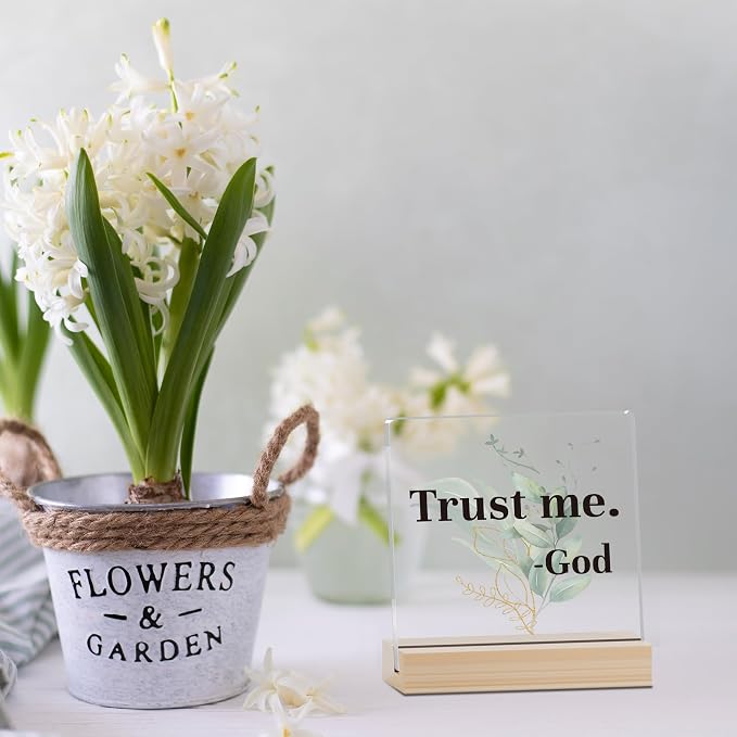Farmhouse Decor, Acrylic Christian God Home Decorations, Aesthetic Entry Way - Image 7