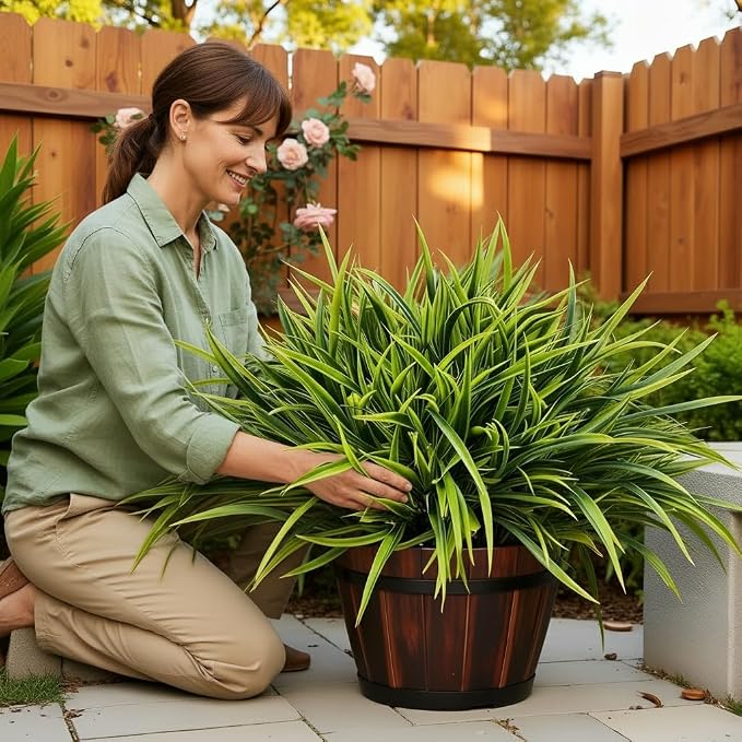 24 Bundles UV Resistant Artificial Grass Shrubs by Unknown
