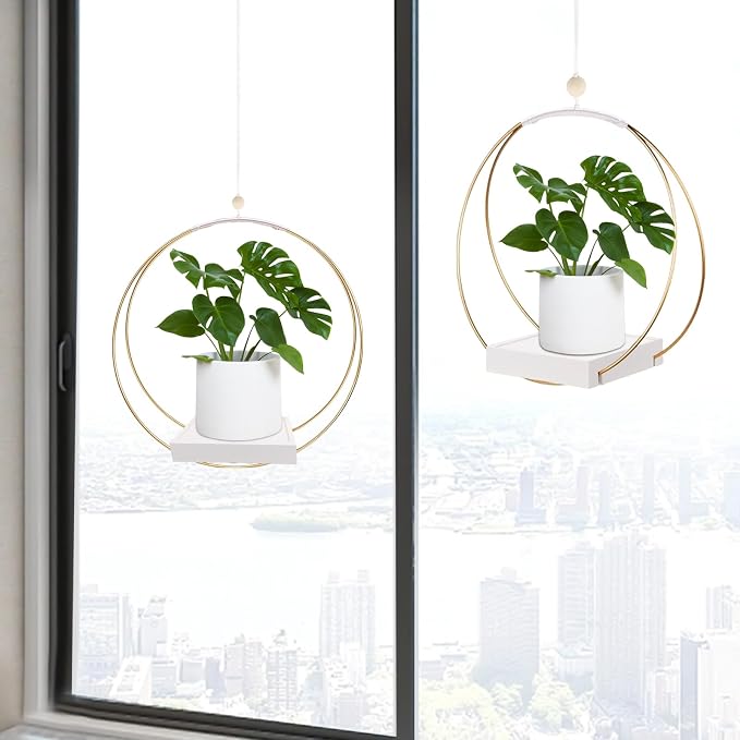 hismocal 2 Pack Hanging Planter Holder - Image 3