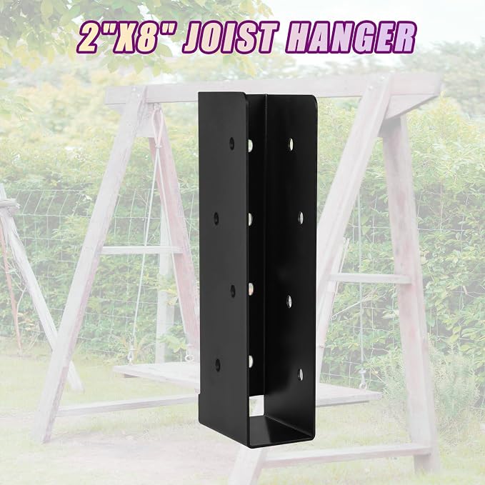 8 Pcs of 2"x8" Concealed Joist Hangers - Image 8