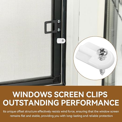 30 Pack L 5766 Window Screen Clips - Image 5