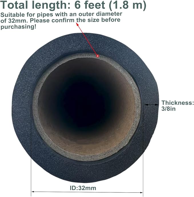 Insulation Foam Pipe Used for air Conditioning Pipe Insulation, Outdoor Water - Image 5
