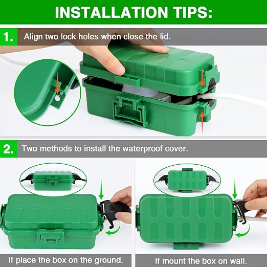IP55 Small Outdoor Electrical Box Waterproof, - Image 7