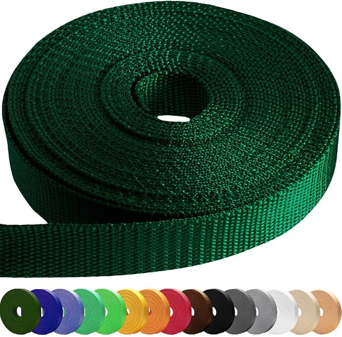 Webbing Strap, 3/4" to 2", 10-50 Yds, EDC gear, backpack repair and pet dog by TECEUM
