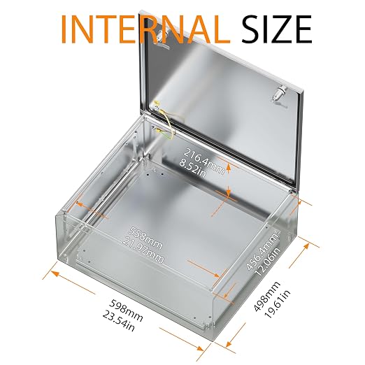 Stainless Steel Enclosure, IP65 Waterproof Electrical Box - Image 6