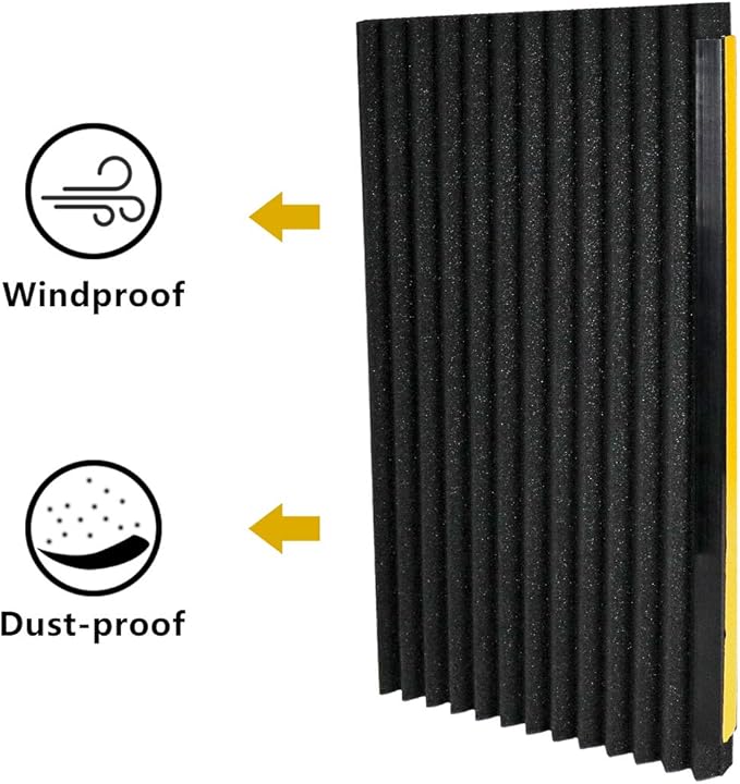 Window Air Conditioner Foam Insulation Panels, AC Side Insulating Panel Kit - Image 5