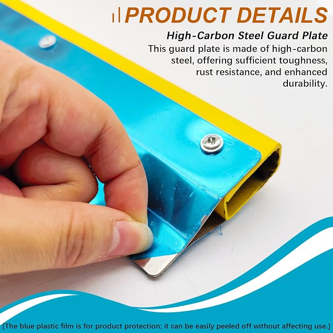 Self Leveling Cement Tool Kit, Flat Self-Leveling Floor Squeegee | Stainless - Image 5
