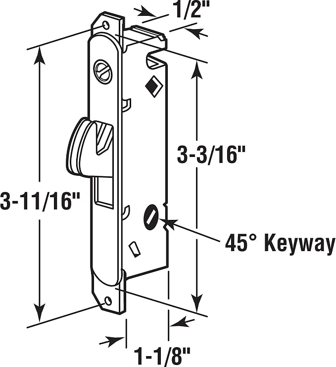 Prime-Line E 2014 Mortise Lock - Image 5