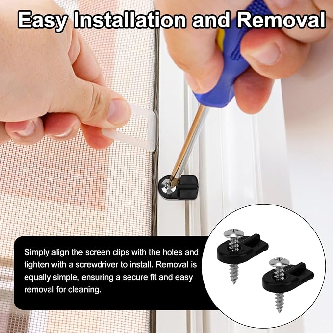30pcs L 5766 Window Screen Holder Clips - Image 4