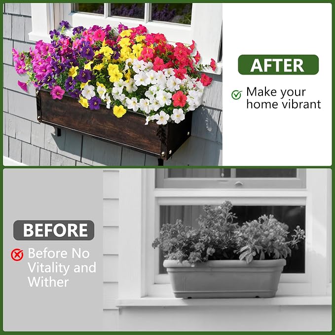 INQCMY Artificial Fake Petunias Flowers - Image 6