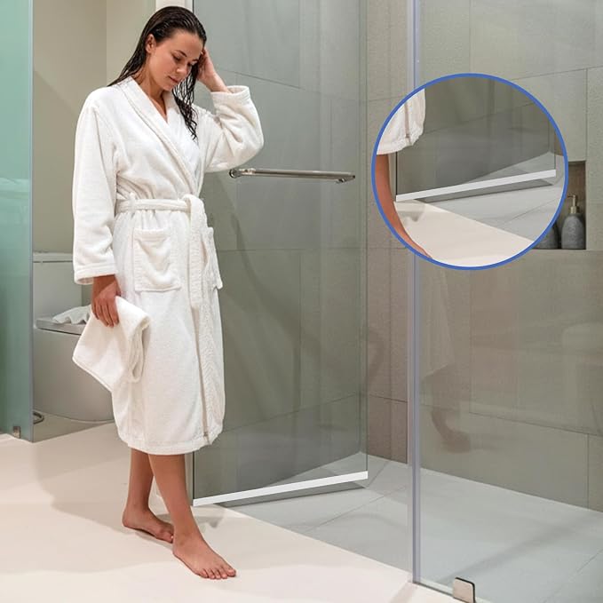 Framed Shower Door Bottom Seal Shower Bottom Waterproof Rubber Sweep Trim | 118 - Image 7