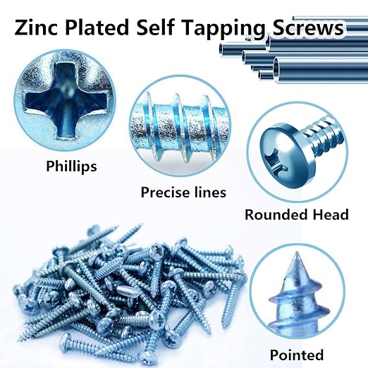 #8 Self Drilling Plastic Drywall Anchors - Image 5