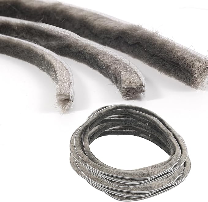 16 Ft 196 Inch Sliding sash Windows Doors Tape Pile Draught excluder Brush Seal - Image 7