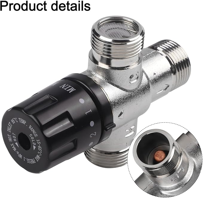 TMV 3/4 Inch DN20 Thermostatic Mixing Valve - Image 9