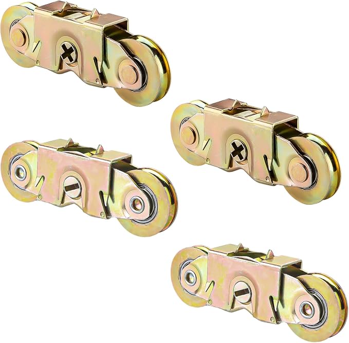 MaxxGeek Sliding Patio Door Tandem Roller Assembly Fit Andersen Sliding Door by MaxxGeek