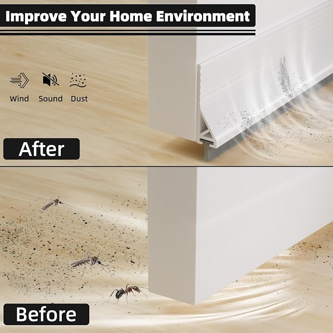 Esufeir 39”X2 Under Door Draft Stopper - Image 4