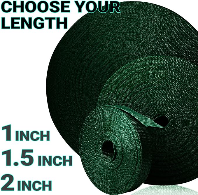 Webbing Strap, 3/4" to 2", 10-50 Yds, EDC gear, backpack repair and pet dog - Image 9