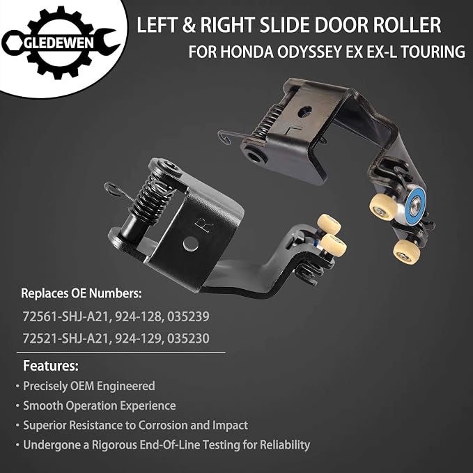 72561-SHJ-A21 72521-SHJ-A21 Slide Door Roller Assembly Fit - Image 2