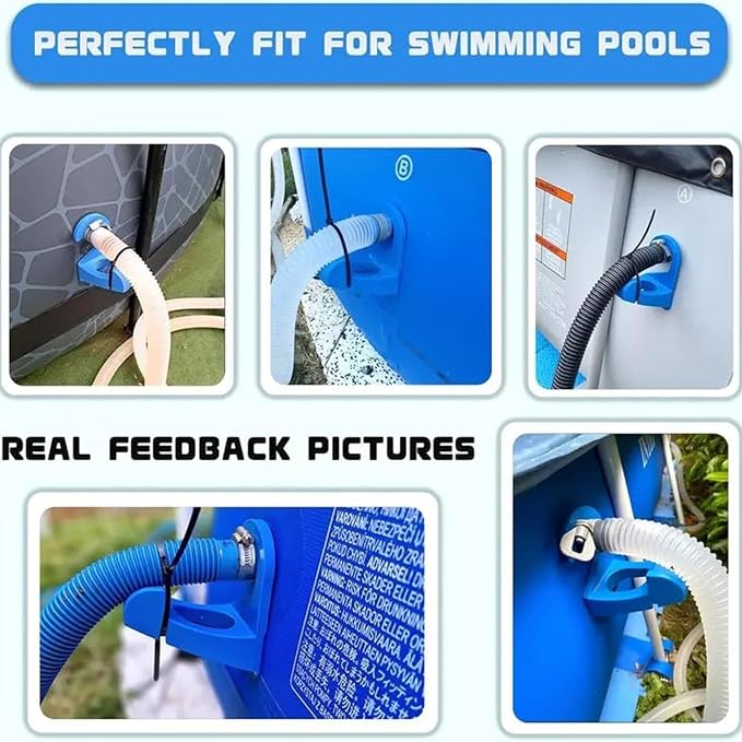 3 Pack Swimming Pool Pipe Support Holders - Image 7