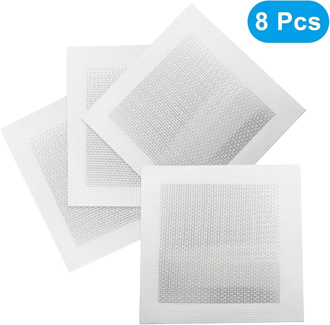 8Pcs 6 x 6 Inch Drywall Repair Patch | Self Adhesive, Dry Wall Patch Kits - Image 2