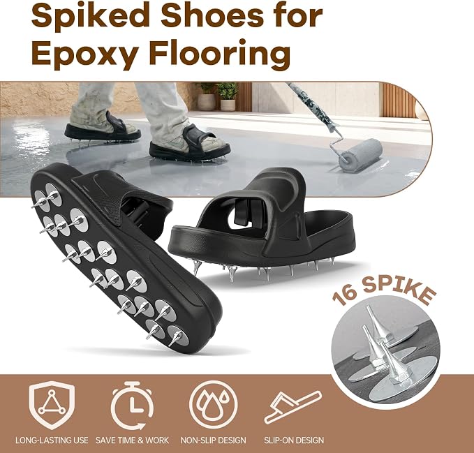 Epoxy Floors Spiked Shoes, Spikes Shoes - Image 2