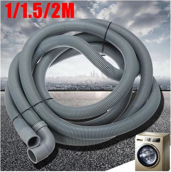 Compatible For Universal, 1/1.5/2M Flexible Drain Outlet Hose Extension Pipe - Image 6