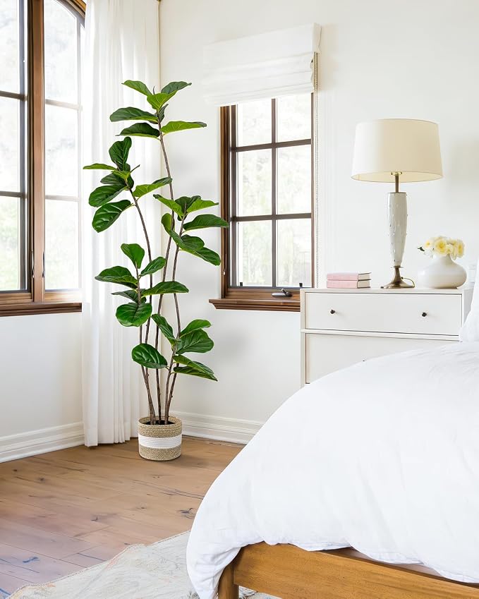 Artificial Fiddle Leaf Fig Tree 6FT - Image 7