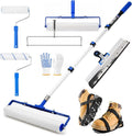 Epoxy & Self Leveling Cement Flooring Tool Kit withTelescopic Extension Pole by Unknown