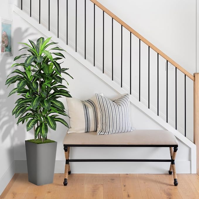 ASTIDY Artificial Plant 5FT Dracaena Fake Tree - Image 3