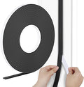 Strong Adhesive Door Weather Stripping, 1/2Inch Wide X 1/8 Inch Thick, Foam by Unknown