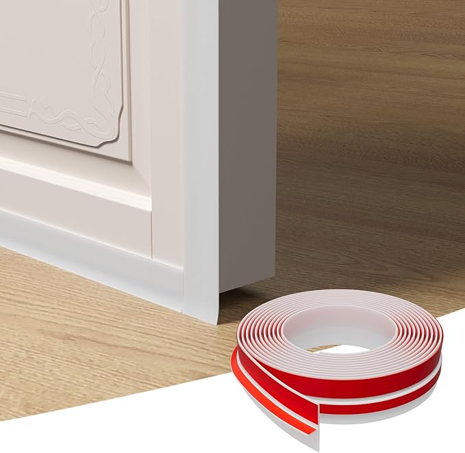 Elvone T-Shaped Weather Stripping Seal, 1.97 in x 20 ft | Flexible door seal - Image 6