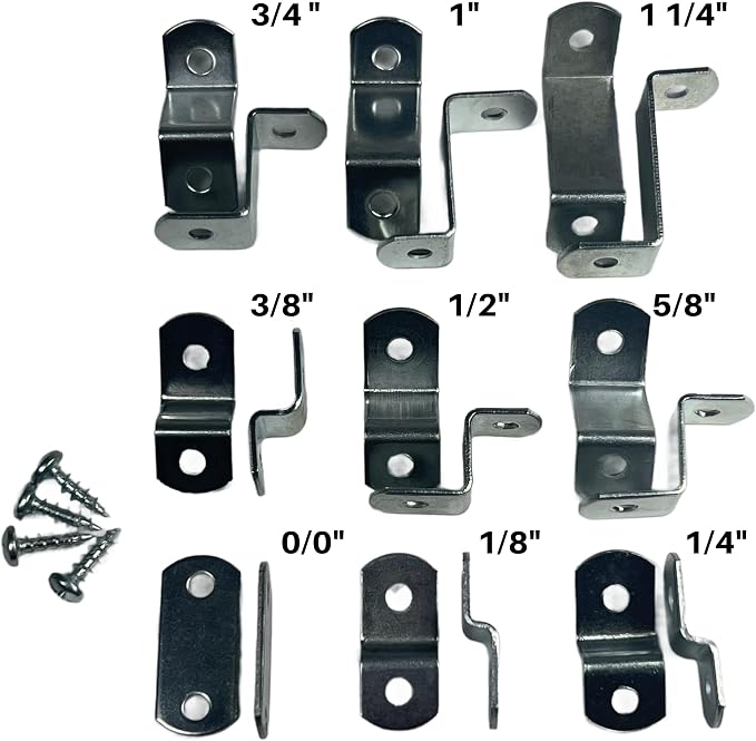 Canvas Clips for Picture Framing Screws Included 15 per Pack by E.H.C. - Image 2