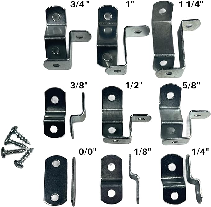 Canvas Clips for Picture Framing Screws Included 15 per Pack by E.H.C. - Image 2