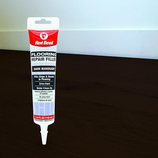 Red Devil 056070 Flooring Repair Filler, 5 oz., Dark Mahogany, 4 Pack - Image 6