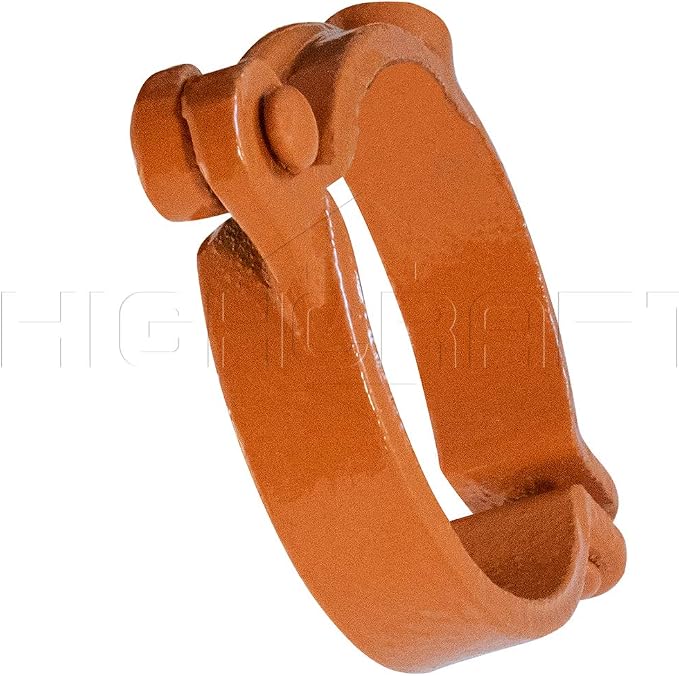 HIGHCRAFT HINGC-12-10 Industrial Decor Hinged Split Ring Pipe Hanger 1/2 in. - Image 2