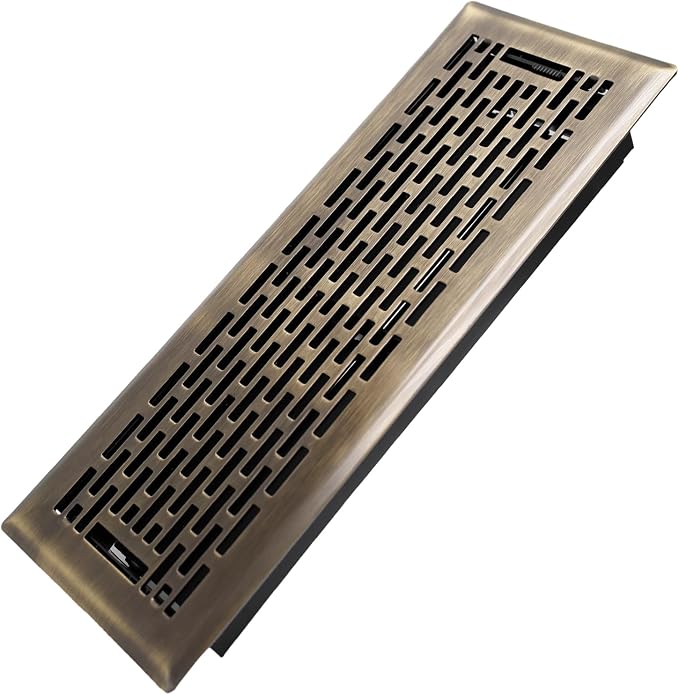 Howeall 4x12 Inches Heavy Duty Walkable Floor Register by Howeall