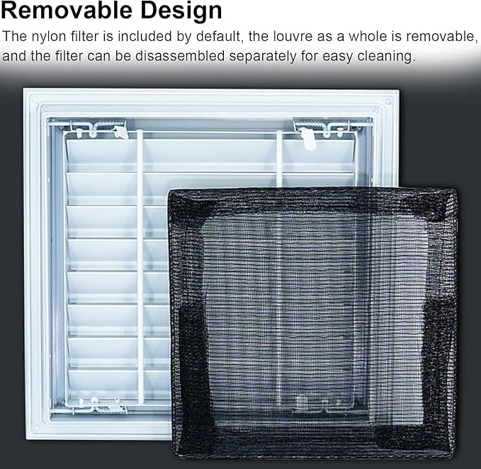 Steel Decorative Air Return Vent Cover, Ventilation Grill Plate - Image 4