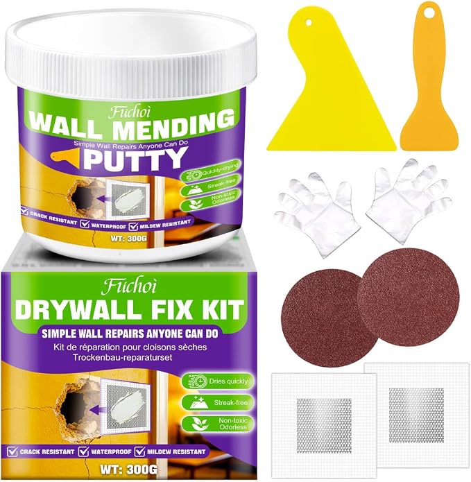 Drywall Repair Kit, 10.5oz Wall Spackle Paste, Drywall Hole Patch Repair Kit | by Unknown