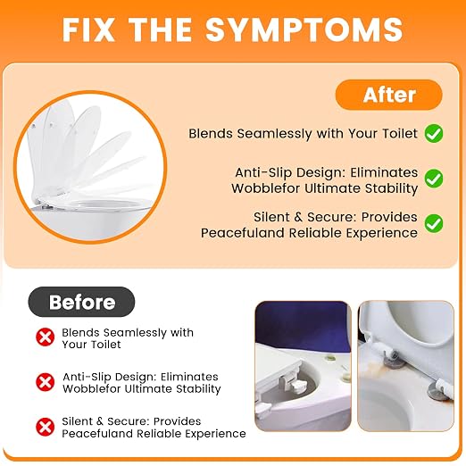 Aifeier ET 6 Pack Toilet Seat Bolts and Nuts Set - Image 7