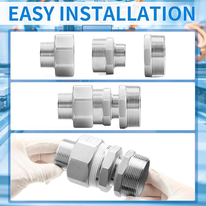 ChillWaves 304 Stainless Steel Pipe Fitting - Image 7