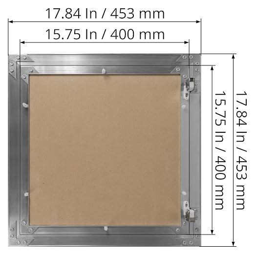 16" x 16" Waterproof Drywall Access Panel, Tileable and Paintable Ceiling and - Image 5