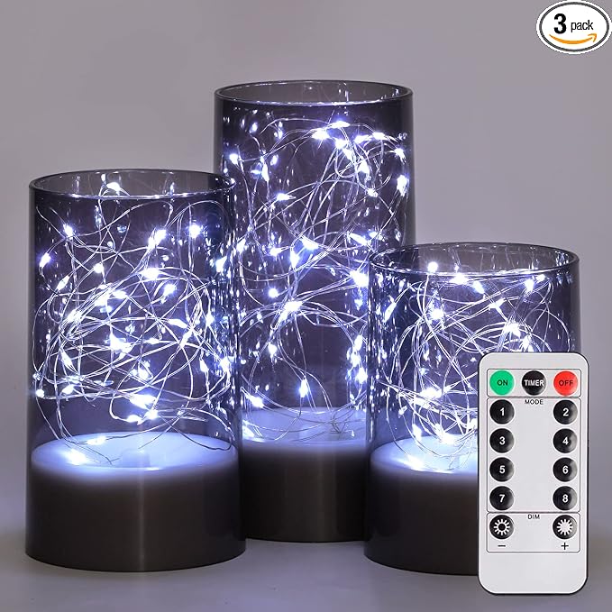 Homemory Flickering Flameless Candles by Homemory