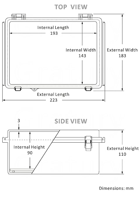 Gratury Junction Box, IP67 Waterproof Plastic Enclosure - Image 3