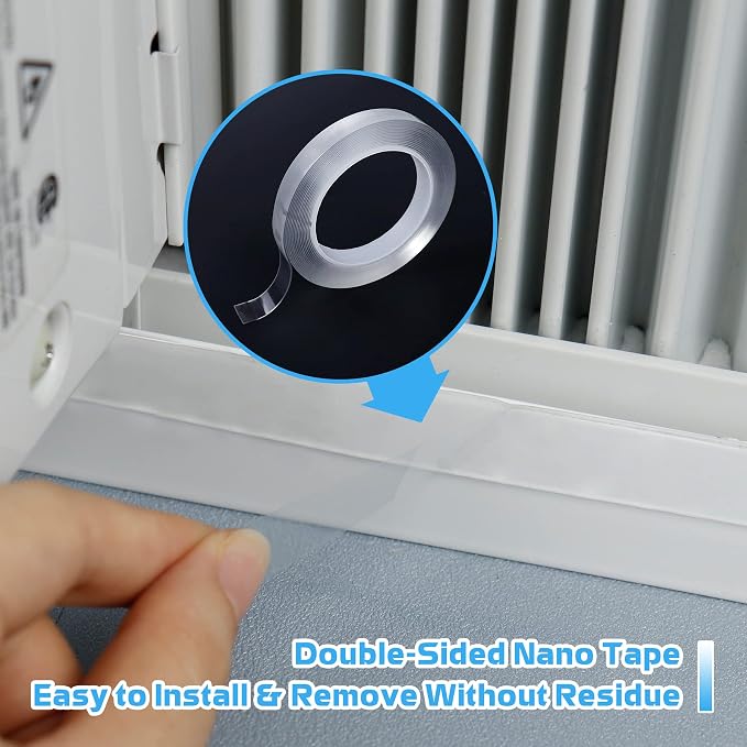 Air Jade Window Air Conditioner Side Panels, Full Surround Insulated Foam Cover - Image 5