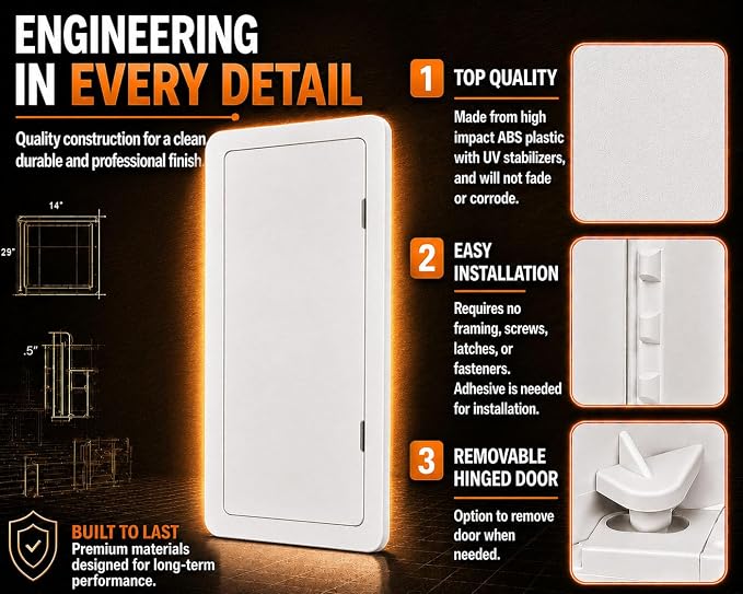Access Panel 14x29 Inch for Drywall & Ceiling - Image 4