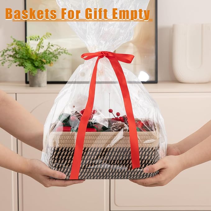 OIAHOMY 4 PACK 7L Storage Baskets - Image 5