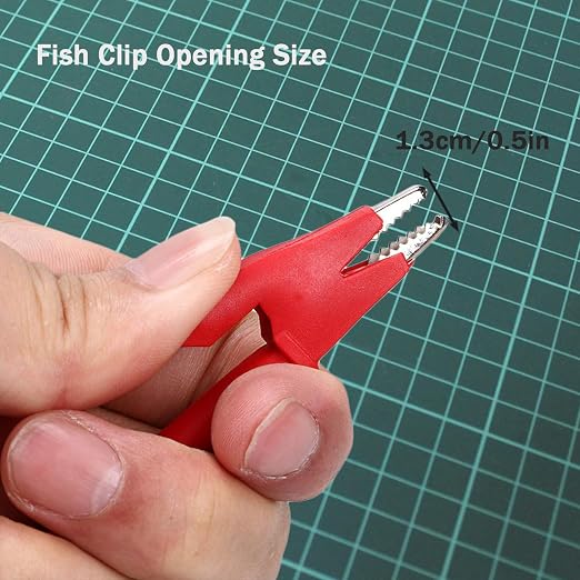 Banana Plug to Crocodile Clip Test Leads Wire Cable 12AWG | Alligator clip test - Image 6