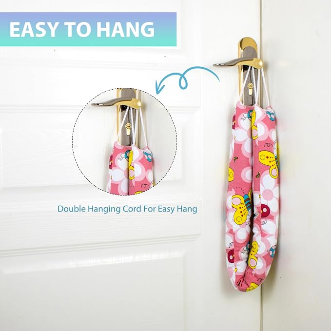 Weighted Door Draft Stopper, 2 Pack 36 Inch Under Door Blocker, Bottom of Door - Image 4